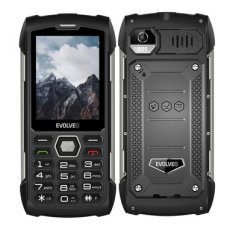 EVOLVEO StrongPhone H1 černo-stříbrná / 2.8" / Dual-SIM / IP68 (SGP-H1-BS)