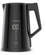 AENO EK7S černá / Chytrá rychlovarná konvice / 2200W / 1.7 L / Wi-Fi / teplota 40-100°C (AEK0007S)