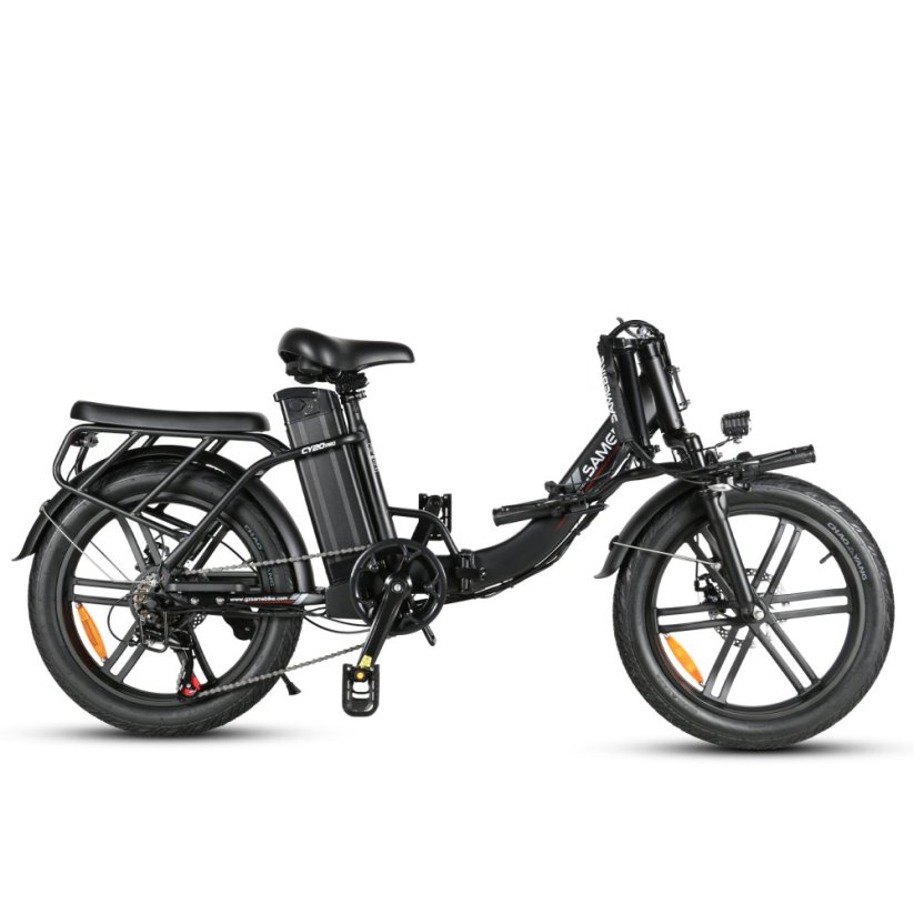 Elektrický bicykel SAMEBIKE  CY20 Pro Farba: Biela
