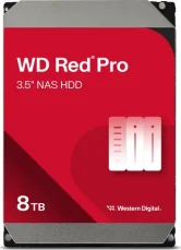 WD Red Pro WD8005FFBX 8TB / HDD / 3.5" / SATA 6GBs / čítanie: 164MBps / zápis: 164MBps / 7200RPM / 256MB cashe (WD8005FFBX)