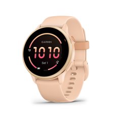 Garmin vívoactive 6, Metallic Pink Dawn / Pink Dawn Band
