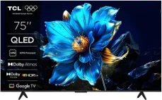 75" TCL 75P7K titanová / Televize / QLED / 4K UHD / Google TV / 3x HDMI / Wi-Fi (75P7K)