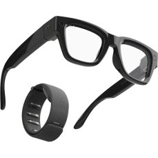 Meta RAY-BAN Display (Standardní) chytré lesklé brýle (zatmavovací čiré/šedé) černé