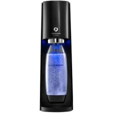 SodaStream E-Terra černá/ Výrobník sody / bez BPA / 1x láhev 1 L / 1x CO2 plyn (7290116742786)