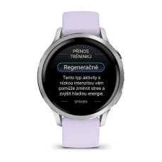 Garmin Venu 4 - 41 mm, Silver / Periwinkle SB