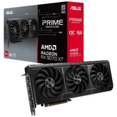 ASUS PRIME Radeon RX 9070 XT OC 16G / 1660 MHz / 16GB GDDR6 / 256-bit / 1x HDMI + 3x DP / 750W (8+8+8) (90YV0L71-M0NA00)