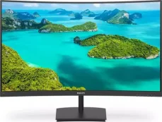 23.6 PHILIPS 241E1SC / VA / 1920 x 1080 / 16:9 / 4ms / 3000:1 / 250cd-m2 / VGA + HDMI / Curved (241E1SC/00)