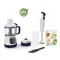 Tefal HB55W Yummy Gourmet bílá / Mixér na vaření / 600 W / Dotykový displej / Otočné ovládání (HB55W430)