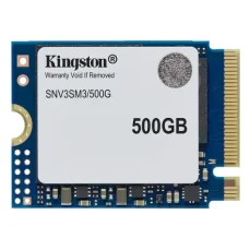 Kingston NV3 SSD 500GB / M.2 2230 / PCIe 4.0 NVMe / R: 5000MBps / W: 3000MBps (SNV3SM3/500G)