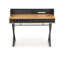 Halmar B43 dub zlatá / černá (1p=1szt)