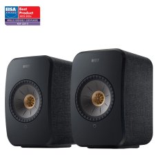 KEF LSX II Carbon Black