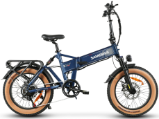 SAMEBIKE elektrický bicykel XWLX09-II nová verzia Farba: Modrá