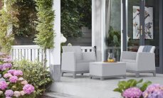 Záhradné kreslo 2 ks SCANDI FORMA DUO Rojaplast