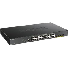 D-Link 24-port Gigabit PoE Smart Managed Switch with 4x 10G SFP+ ports