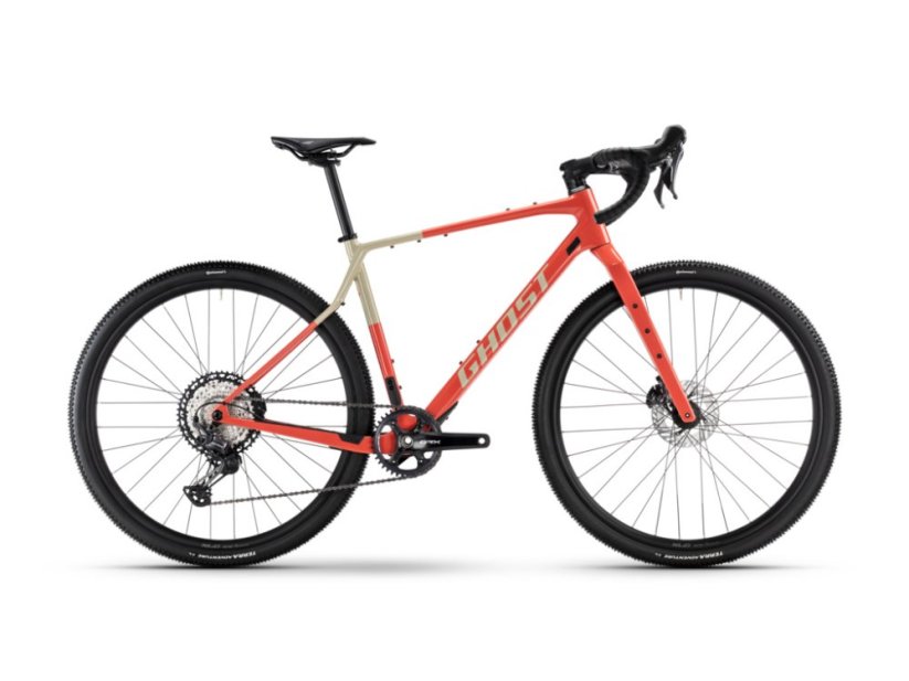 GHOST Asket CF Pro Passion Flame/Sandy Beige Glossy - S