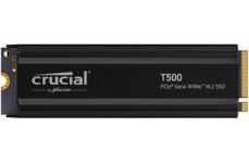 CRUCIAL T500 Heatsink 2TB / M.2 SSD 2280 / PCIe 4.0 / 3D NAND TLC / R:7400MBs / W:7000MBs / 5y (CT2000T500SSD5)