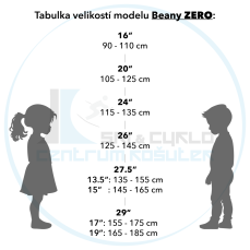Kolo Beany Zero 24" 2026 Barva: Černá