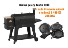 Pit Boss Gril na pelety Austin 1000 - Onyx Edícia (11197)