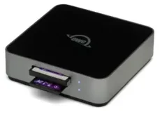 OWC Atlas  Čtečka karet hliníková / externí / USB-C 3.2 Gen 2 / CFexpress, SD, SDHC, SDXC (CFF-1020-BK)