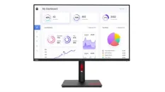 31.5" Lenovo ThinkVision T32p-30 černá / IPS / 3840x2160 / 4ms / 1000:1 / 350cd-m2 / DP+HDMI / Pivot / VESA (63D2GAT1EU)