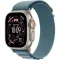 Apple Watch Ultra 3 (2025) GPS+Cellular 49mm Titanové telo - Svetlo modrý alpský ťah (L) / 165-210mm (MEWP4QC/A)