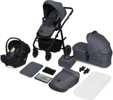 Lionelo Kočík kombinovaný Amber PLUS 3v1 Grey Graphite (LO-AMBER PLUS 3IN1 GREY GRAPHI)