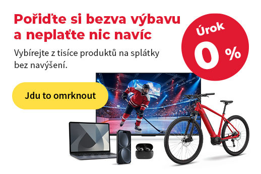 Pořiďte si bezva výbavu a neplaťte nic navíc