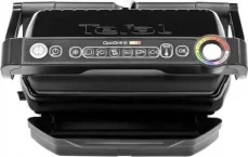 Tefal GC714834 OptiGrill+ černý / Kontaktní gril / 2000 W / 6 programů / Gril. plocha: 600 cm2 (GC714834)