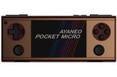 Ayaneo Pocket Micro (8/256GB) zlatá / Vrecková konzola / 3.5" IPS / MediaTek G99 / 8GB LPDDR4X / 256GB / 2600mAh (6974817422925)