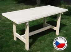 Tohos Stůl zahradní dřevěný masiv / Stůl / 160 x 70 cm / smrkové dřevo