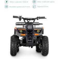 LAMAX eTiger ATV50S elektrická čtyřkolka oranžová