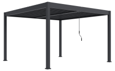 Bioklimatická pergola 4x4 m INTRO DUO Rojaplast