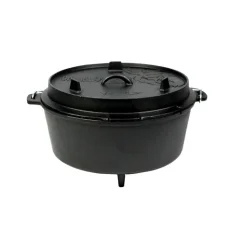 Valhal Outdoor Liatinový outdoorový hrniec (Camp Dutch oven) VH12L+ (14503)