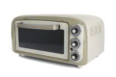 Ariete 0979 Vintage béžová / elektrická trouba / 1380 W / 18 l / až 230°C / 3 režimy / 60 min časovač / gril + plech (8003705115736)