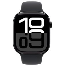 Apple Watch Series 10 GPS 46mm Alu Sport Band M/L Jet Black/Black