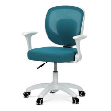 Autronic Dětská židle, výškově nastavitelná, modrá síťovina, KA-K1062 BLUE