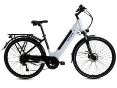 Voltera Step (bílá/černá) 2025 Průměr kol: 28" (700C), Velikost rámu: UNI, Výška jezdce: 155 - 180 cm: SKLADEM