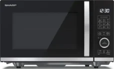 SHARP YC-QG204AE-B černá / Mikrovlnná trouba / gril / 800W / 20L (YC-QG204AE-B)