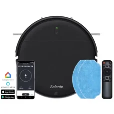 Salente R2 čierna / Robotický vysávač / WiFi / 2500 mAh / 65 dB / Hepa (RTX-R2)