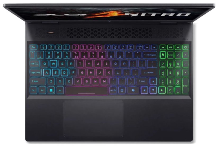 Herní notebook Acer Nitro (AN16-42) 16 palců / AMD Ryzen 9 8945HS 4.00 GHz / 32 GB / 1 TB NVMe SSD / Černá