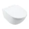 Villeroy  Boch Subway 3.0 - Závěsné WC, TwistFlush, AntiBac, CeramicPlus, alpská bílá (4670T0T2)