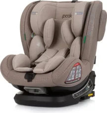 CHIPOLINO Autosedačka Peak i-Size 40-150cm Isofix 360 Macadamia (STKPK02403MA)