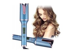 CkeyiN Automatická Rotační Kulma na vlasy - modrá