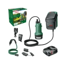 BOSCH GardenPump 18V-2000/ Zahradní aku čerpadlo / 1x aku 2.5 Ah Li-Ion / nabíječka (14600-20)