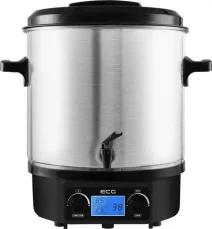 ECG MHZ 270 SD strieborná / zavárací hrniec / 1800 W / 27 L / 30-100 ° C / LCD displej (100000367246)