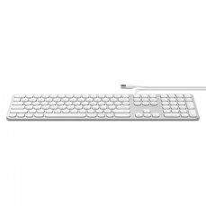 Satechi Aluminum Wired Keyboard for Mac - US - Silver (ST-AMWKS)