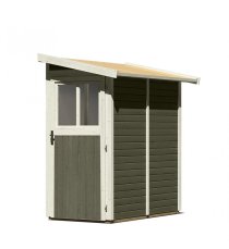 Dřevěný zahradní domek GÖRLITZ 99x182 cm Lanitplast