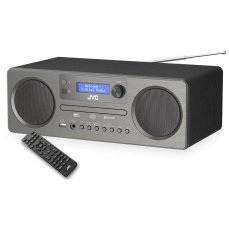 JVC RD-E861B-DAB, černý/šedý