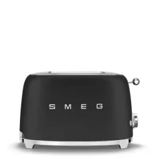 Smeg 50's Retro Style černá / Topinkovač / 950 W / 2 sloty / 2 topinky / 6 stupňů opečení (SMEG0043)