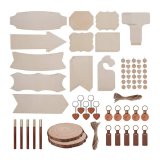 LaserPecker Wooden engraving materials set (190 pcs) (IN-LP190WPM)